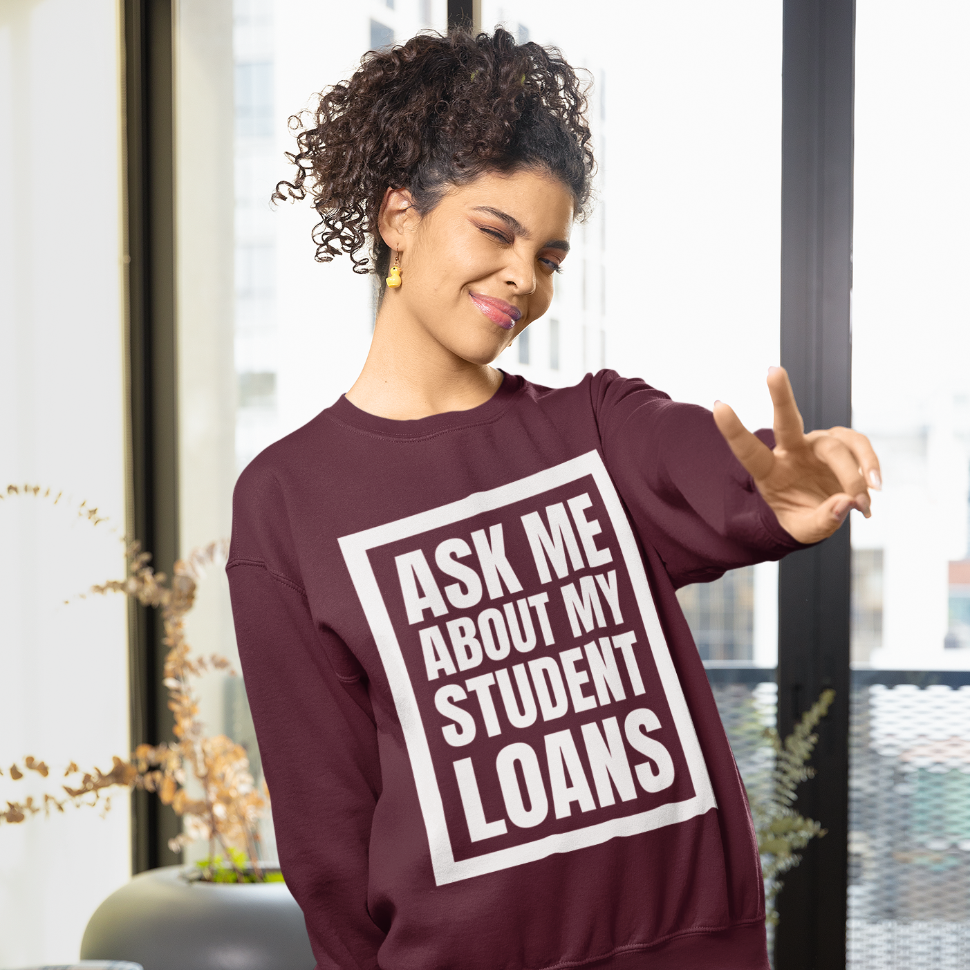 Ask Me About My Student Loans - Unisex Sweatshirt